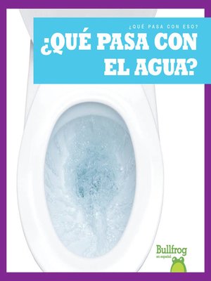 cover image of ¿Qué pasa con el agua? (Where Does Water Go?)